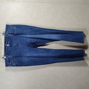 01098 Gap Classic Straight stretch blue jeans 35R